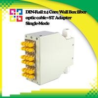 ราคา DIN Rail 24 Core Wall Box fiber optic cable ST Adapter Single Mode BISMON (22305731449)