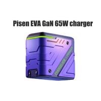 ราคา Pisen Evangelion joint model EVA GaN65W gallium nitride charger Type C multi port fast charging suitable for PD20W Huawei Xiaomi notebook macbook EVA No 1 mecha 65W gallium nitride fast charging head 