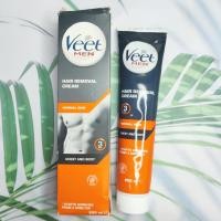 ราคา วีท ครีมกำจัดขนตามร่างกายสำหรับผู้ชาย Men Hair Removal Cream Chest Body for Normal Skin 200 ml Veet ขนขา ขนหน้าอก (16150875704)