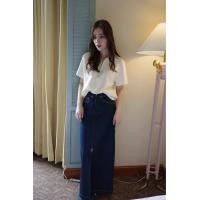 ราคา urban apparels lay zippy denim skirt กระโปรงยีนส์ยาวผ้าญี่ปุ่นดีเทลซิปหน้า (21915367531)