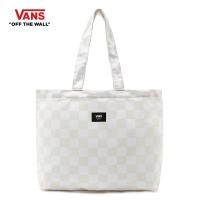 ราคา VANS CHECKERBOARD DAY 21 TOTE ANTIQUE WHITE กระเป๋า กระเป๋าผ้า ชาย หญิง (22704207361)