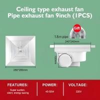 ราคา พัดลมดูดอากาศ 220v พัดลมระบายอากาศ 6 8 9 10 12 นิ้ว พัดลมดูดควัน เครื่องดูดอากาศ พัดลมดูดกลิ่น พัดลมดูดอากาศห้องน้ำ พัดลมดูดควันไฟ (21829093051)