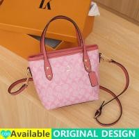 ราคา Premium Quality 2022 New Original COACH Reticule Handbag Womens PU Leather Tote Bag Sling Bag Cross Body Bag Single Shoulder Bag Korean Fashion Student Large Capacity Shopping Bag (21156551417)