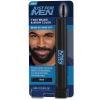 ราคา Just for Men 1 Day Beard Brow Color Temporary Color for Beard and Eyebrows For a Fuller Well Defined Look Up to 30 Applications (21401213243)