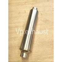 ราคา ท่อพักกลาง 4x18 สแตนเลส304 รู 2 2 5นิ้ว ท่อพักไอเสีย หม้อพักกลาง ไส้เกลียว ไส้จิก ไส้ตรง (17813915298)