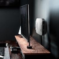 ราคา ELSEN ชั้นวางแนวตั้งตั้งโต๊ะแบบตั้งใต้โต๊ะสำหรับ Mac Mini 2010 2020แล็ปท็อป (22432094782)