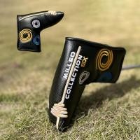 ราคา Odyssey Odyssey Golf Putter Cover Club Head Protective Cover Straight Semicircle Putter Cap Cover (21484380634)