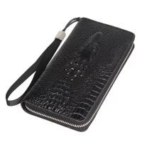 ราคา กระเป๋า กระเป๋าสตางค์ผู้ชาย ลายหนังจรเข้ CROCODILE WALLET BAG มีของพร้อมส่งทันที (21973862274)