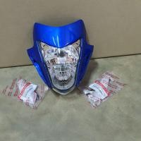 ราคา หน้ากาก sonic new สีน้ำเงิน ไฟหน้า โซนิค ตัวใหม่ พร้อมไฟเลี้ยว ซ้าย ขวา (3936858510)