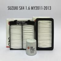 ราคา ไส้กรองน้ำมันเครื่อง กรองแอร์ กรองอากาศ SUZUKI SX4 1 6 ปี 2011 2013 (12294259162)