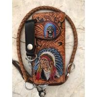 ราคา กระเป๋าสตางค์หนังแท้ กระเป๋าหนังผู้ชาย รุ่นใบยาว หนังวัวแท้ 100 กระเป๋าหนังแท้ ผลิตจากโรงงานไทย พร้อมส่ง (18808113195)