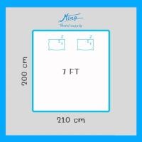 ราคา Ming ผ้ารองกันเปื้อน ที่นอน ผ้ากันน้ำ 6ฟุต 5ฟุต 3 5ฟุต 3ฟุต (22869429936)
