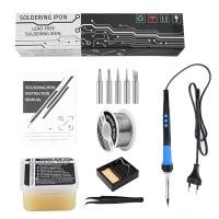 ราคา 90Wหัวแร้งบัดกรี หัวแร้งหัวแร้งไฟฟ้าปรับอุณหภูมิได้ 6 ชิ้นชุดหัวแร้งไฟฟ้าปรับอุณหภูมิได้มาตรฐาน (22150208286)