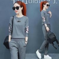 ราคา KaoBao ชุดเซ็ท 2 ชิ้น เสื้อแขนยาวสกรีนลายOFF กางเกงขายาวสีพื้นมีกระเป๋าด้านข้าง มี5สี ผ้าดีใส่สบาย (11482361013)
