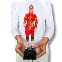 ราคา ทหารโบราณ ทหารถือดาบ ชุดนักรบสีแดง สำหรับถวายแก้บนหรือถวายพระนเรศวรพระเจ้าตาก สูง12นิ้ว งานเรซิ่นลงสีงดงาม (19934663128)