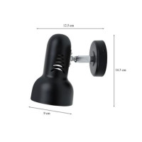 ราคา สปอตไลท์ติดผนัง CARINI 968A BK สีดำ ขาว กลม ไฟเพดาน ผนัง หลอดไฟ โคมไฟ ตกแต่งห้อง Wall spotlight CARINI 968A BK black white round ceiling light wall light bulb lamp room decoration (21282646372)