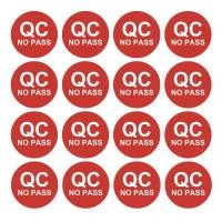 ราคา 1000 ดวง สติ๊กเกอร์ QC Pass No QC Pass สีเขียว สีแดง วงกลม ขนาด 1 2 ซม P1106 P1015 P1023 P1008 PackingDD (10228232897)
