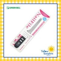 ราคา GREEN BELL ตะไบเล็บสแตนเลส ตะไบสแตนเลส ของแท้จากญี่ปุ่น Green Bell Stainless Nail File (8260842421)
