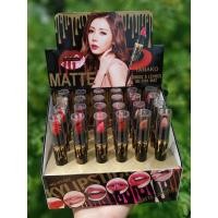 ราคา ขายส่ง ลิปสติค ลิปหมุนแมท ยกถาด 24แท่ง ถาดและแบ่งขายยกโหล12แท่ง คละสีในถาดสวยๆ ลิปหมุนแท่งยาว มีฉลากไทยที่แท่ง ลิปหมุนแมทแท่งยาว งานจริงสวย สีสวยมาก (22528526766)