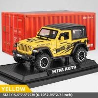 ราคา Off Road 7 Door for Wrangler Diecast Toy Car Model 1 32 Scale Metal Alloy Vehicle for Kids Boys Girls Adults Doors Open Light (22463781566)