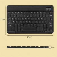 ราคา คีย์บอร์ดไทย ใหม่แบ็คไลท์ไล่โทนสี Bluetooth keyboardเมาส์ไร้สายคีย์บอร์ดiPadเหมาะสำหรับแท็บเล็ต Android IOS แป้นพิมพ์ภาษาไทย (23000478968)