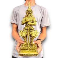 ราคา ท้าวเวสสุวรรณ วัดสุทัศน์กทม สีทองเก่า ขนาดงาน 5 นิ้ว สูง ประมาณ 12 นิ้ว (21205082134)