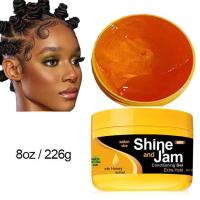 ราคา 250ml Hair Finishing Braiding Gel Long Lasting Strong Anti frizz Waxes Smooth Greasy Hairs Hold Styling Frizziy Non Hair (19392302513)