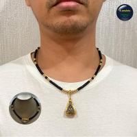 ราคา สร้อยกะลา อะไหล่ทองเลเซอร์ สร้อยกะลาแท้ ยาว24 สามารถห้อยพระ3องค์ และ 20 สามารถห้อยพระ1องค์ ขนาดของกะลา 5 6 มิล (22690843002)