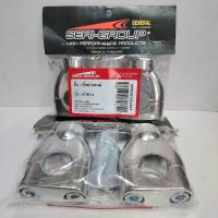 ราคา ตุ๊กตาแฮนด์ ตุ๊กตาจับแฮนด์ ขนาด22มิล สีชุบ สำหรับมอเตอร์ไซค์ทั่วไป แบบตรง (21436983695)