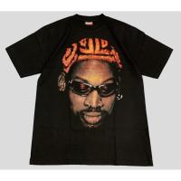 ราคา เสื้อยืดคอฟิต Dennis Rodman สีดำ สไตล์วินเทจ S 5XL (21425594244)