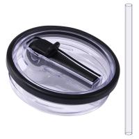 ราคา 40Oz Tumbler Flip Straw Lid Replacement Spill Proof Dustproof Tumbler Lids Splash Resistant for Stanley 40oz Tumbler (22675070508)