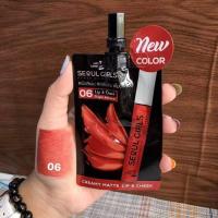 ราคา 6ซอง กล่อง Nami Make Up Pro Seoul Girls Creamy Matte Lip Cheek นามิ โซล โกิร์ล ครีมมี่ แมตต์ ลิป แอนด์ ชีค (21308594744)