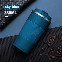 ราคา แก้วแก้วเก็บความร้อนใบใหญ่หนาแก้วกาแฟสแตนเลสสำหรับเดินทางถ้วยทำความร้อน380 510มล (22516322143)