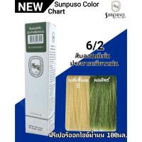 ราคา SUNPUSO ซันปุโซะ สีย้อมผม100มล สีติดไว ผมนุ่ม เงางาม สีชัด สีผม ทำสี สีสวย กลิ่นไม่ฉุน (22127786772)