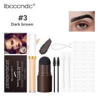 ราคา ผงชุดอุปกรณ์บล็อกคิ้วแสตมป์ปั๊มคิ้ว Ibcccndc ที่กำหนดคิ้วแต่งหน้าด้วยสีคอนซิลเลอร์คิ้วและ12ลายฉลุใช้ซ้ำได้กันน้ำยาวนานสำหรับคิ้วที่สมบูรณ์แบบ (22274713653)