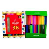 ราคา สินค้าพร้อมส่ง ดินสอสีไม้คอลลีน COLLEEN รุ่น 775 รุ่น 787 36 สี (17145361112)