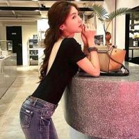 ราคา แขนสั้นเว้าหลัง ผ้าเรย่อนหนามาก บอดี้สูท เป้าแกะได้ กระดุมแป็ก บอดี้ (22417955946)