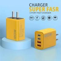 ราคา xiaomi หัวชาร์จ 120W 2PD 2USB 100W 6A สายชาร์จเร็ว Input USB Type C เอาต์พุต Android iPhone Type C ชาร์จเร็ว ส่งข้อมูล USB2 0 1 2m รองรับ Android Xiaomi iPhone Huawei (22129370952)