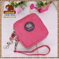 ราคา รุ่นใหม่ กระเป๋าใส่บัตรใส่เหรียญ ทรงสี่เหลี่ยม 2ช่องซิป KB 9926 (22218710491)