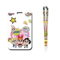 ราคา CRYBABY x Powerpuff girls NEW ที่ใส่บัตรพร้อมสายคล้องคอ Pop mart (22141929083)