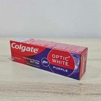 ราคา ยาสีฟัน colgate optic ม่วง Colgate Optic White Purple 100 g คอลเกต ยาสีฟัน อ๊อพติค ไวท์ เพอร์เพิล 100 กรัม (21520420311)