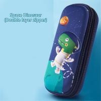 ราคา เคสกระเป๋าใส่ดินสอความจุมากกระเป๋าเครื่องเขียนกล่องดินสอการ์ตูนสองชั้น1ชิ้นอุปกรณ์สำนักงานปากกา EVA 3มิติ (22718304290)