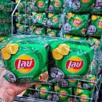 ราคา ขนม ขนมคบเคี้ยว ยกแพ็ค 12 ห่อ อร่อย หลากหลาย ยี่ห้อ คอนเน่ ปาปริก้า โปเต้ ไดโนพาร์ค (20317944063)