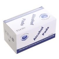 ราคา แอลกอฮอล์แพด Alcohol Pads แผ่นทำความสะอาด แผ่นเช็ดโทรศัพท์ 1 กล่อง มี 100 แผ่น (21398156831)