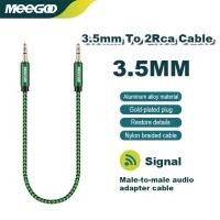 ราคา MeeGooสายAUX3 5mmสายสัญญาณเสียง3 5mm to 3 5mm Audio Male to Male Cableสายต่อลำโพงDZ53 (22938239633)