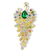 ราคา เข็มกลัดงานแต่งงานเข็มกลัดสัตว์นกเข็มกลัดนกยูงขนาดใหญ่3สีสำหรับแต่งตัว (22770871902)