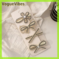 ราคา VogueVibes กิ๊บติดผมสไตล์เกาหลี1ชุดสำหรับผู้หญิงเครื่องประดับแฟชั่นเครื่องประดับผมเครื่องประดับมุกเทียมกิ๊บหนีบผมโลหะ (22521917648)