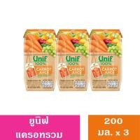 ราคา Unif 100 ยูนิฟ น้ำผักและผลไม้รวมจากน้ำผลไม้เข้มข้น ขนาด200มล แพ็ค3กล่อง (21962639649)