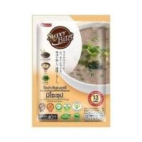 ราคา 4รสชาติ Super Bites ซุปเปอร์ไบท์ โจ๊กข้าวหอมมะลิ โจ๊กข้าวไรซ์เบอรี่ 40 50 กรัม Instant Riceberry and Jasmine Rice Porridge Superbites โจ๊ก (19100568382)