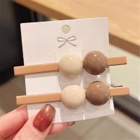 ราคา กิ๊บติดผมม้ากึ่งลูกปัดกลมหนึ่งคลิปด้านหลังของหัวแตกกิ๊ฟติดผมคลิปสาวน่ารักข้าง (22052043707)